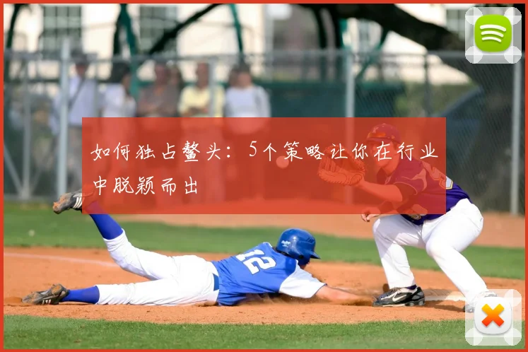 如何独占鳌头：5个策略让你在行业中脱颖而出